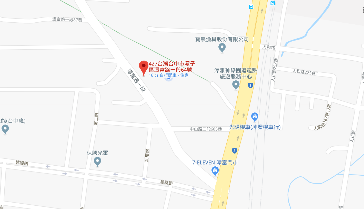 宇辰自動化機電企業有限公司地圖